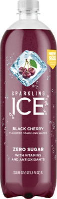 Sparkling Ice Black Cherry With Antioxidants And Vitamins Zero Sugar - 33.8 FZ - Image 2