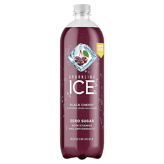 Sparkling Ice Black Cherry With Antioxidants And Vitamins Zero Sugar - 33.8 FZ