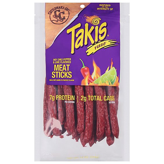 Takis Fuego Meat Sticks - 12 OZ