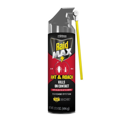 Raid Max Ant And Roach Killer Insecticide Aerosol Spray - 14.5 Oz - Image 2