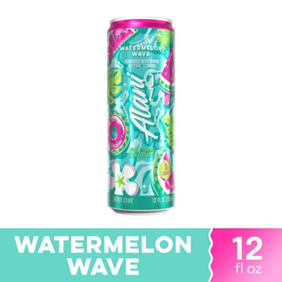 Alani Nu Watermelon Wave Energy Drink - 12 Fl. Oz. - Image 1