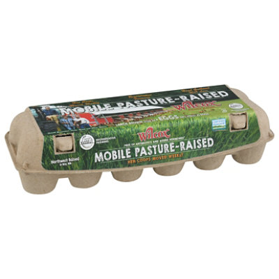 Wilcox Mobile Pasture Large Brown Eggs - 1 DZ