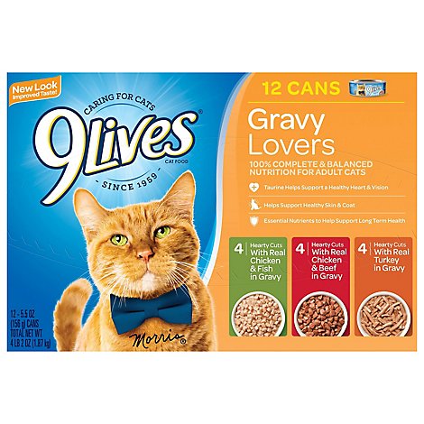 9lives Gravy Lovers Variety Pack - 12-5.5 OZ