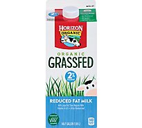 Ho Up Milk 2% Grassfed Ca Org - .5 GA