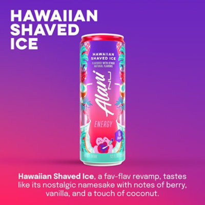 Alani Nu Energy Hawaiian Shaved Ice - 12 OZ - Image 3