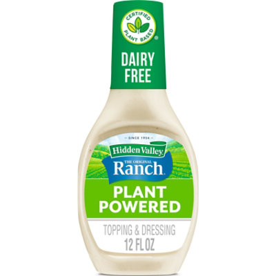 Hidden Valley Original Ranch Plant Powered Dairy Free Ranch Dressing - 12 Fl. Oz. - Image 1