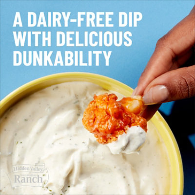 Hidden Valley Original Ranch Plant Powered Dairy Free Ranch Dressing - 12 Fl. Oz. - Image 5