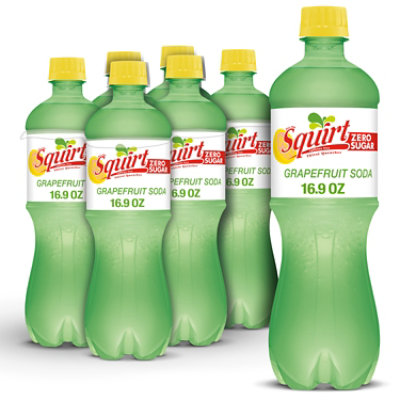 Squirt Zero Sugar Grapefruit Soda Bottles - 6-0.5 Liter - Image 2