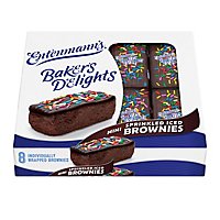 Entenmann's Minis Sprinkled Iced Brownies - 17 Oz - Image 1