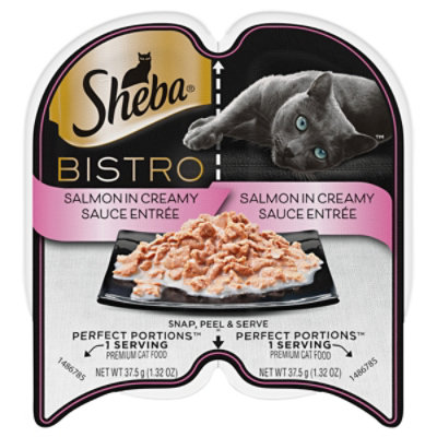Sheba Salmon In Creamy Sauce Wet Cat Food - 2.64 Oz - Image 4