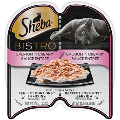 Sheba Salmon In Creamy Sauce Wet Cat Food - 2.64 Oz - Image 1