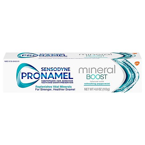 Sensodyne Pronamel Peppermint Mineral Boost Toothpaste - 4 OZ