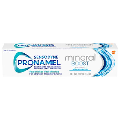 Sensodyne Pronamel Whitening Mineral Boost Toothpaste - 4 OZ - Image 1