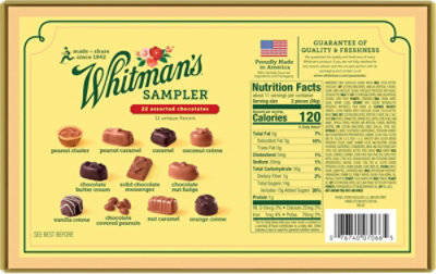 Whitmans Sampler Ac Gift Box - 10 OZ - Image 9