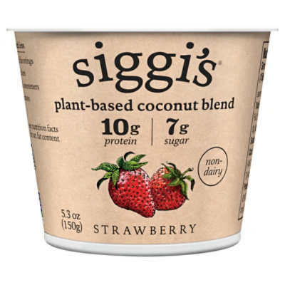 siggi's Strawberry Plant Based Coconut Blend - 5.3 Oz - Image 3