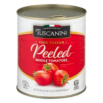 Tuscanini Tomatoes Whole Peeled - 28.2 OZ - Image 3