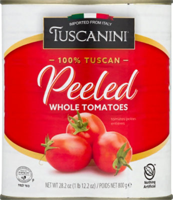 Tuscanini Tomatoes Whole Peeled - 28.2 OZ - Image 2