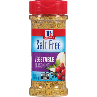 McCormick Salt Free Vegetable Seasoning 4.16 Oz Safeway