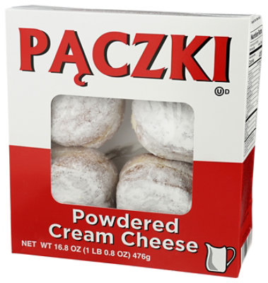 Powdered Cream Cheese Paczkis 4 Count - 4 OZ - Image 4