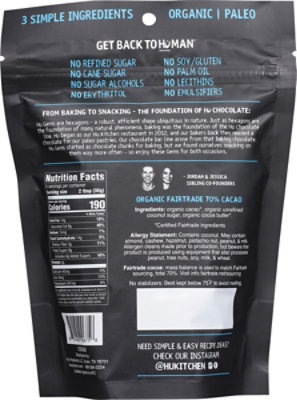 Hu Chocolate Dark Snack Gems - 9 OZ - Image 6