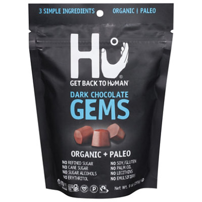 Hu Chocolate Dark Snack Gems - 9 OZ - Image 1