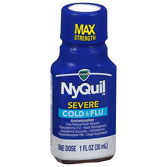 Nyquil Severe Shots - 1 OZ