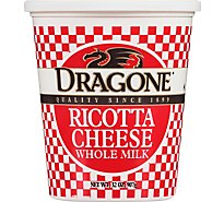 Dragone Whole Milk Ricotta Cheese 32 Oz - 32 OZ