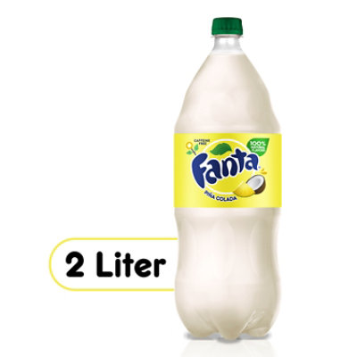 Fanta Pina Colada Bottle 2 Liters - 67.6 FZ - Image 1