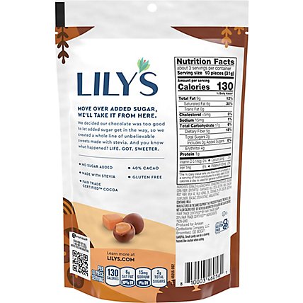 Lilys Sweets Caramels Milk Chocolate - 3.5 OZ - Image 6