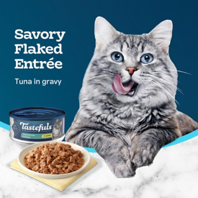 Blue Buffalo Tastefuls Flaked Tuna Wet Cat Food - 5.5 Oz - Image 4