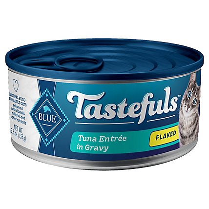 Blue Buffalo Tastefuls Adult Cat Food Tuna Entree In Gravy - 5.5 OZ - Image 1