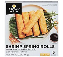 Shrimp Spring Rolls With Sauce - 10 OZ