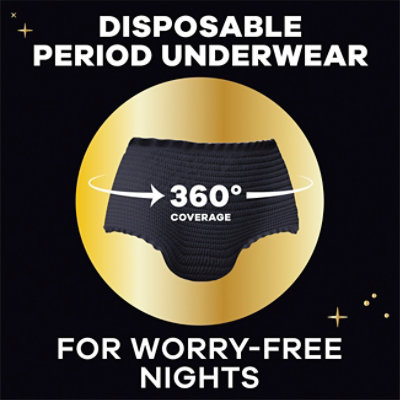 Always Zzz Period Underwear Disposable 360 Degree Coverage Large / Extra Large - 7 Count - Image 3