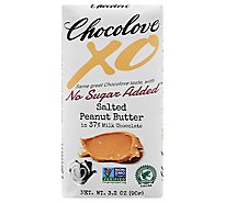 Chocolove Bar Xo Milk Choc Salted Pntbtr - 3.2 OZ