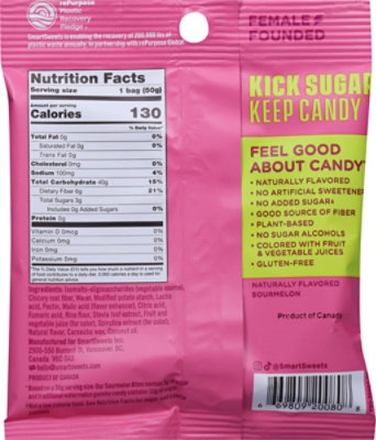 Smartsweets Candy Gummy Sour Melon - 1.8 OZ - Image 5