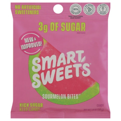 Smartsweets Candy Gummy Sour Melon - 1.8 OZ