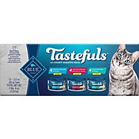 Blue Buffalo Tastefuls Adult Cat Tuna Chicken & Fish Variety Pack - 12-3 OZ - Image 2