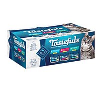 Blue Tastefuls Natural Flaked Wet Cat Food Variety Pack - 12-3 Oz