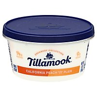 Tillamook Ca Peach & Plain Yogurt - 5.3 OZ - Image 3
