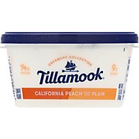 Tillamook Ca Peach & Plain Yogurt - 5.3 OZ - Image 2