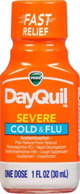 Dayquil Severe Shots - 1 OZ - Image 2