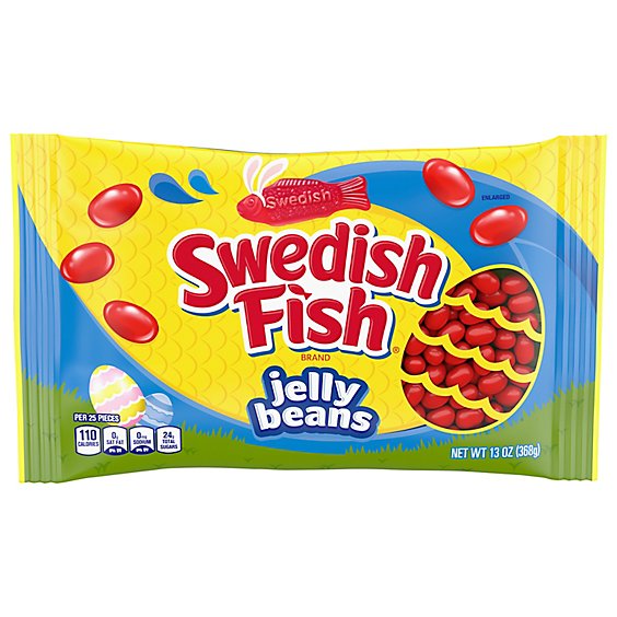 Swedish Fish Jelly Beans - 13 OZ