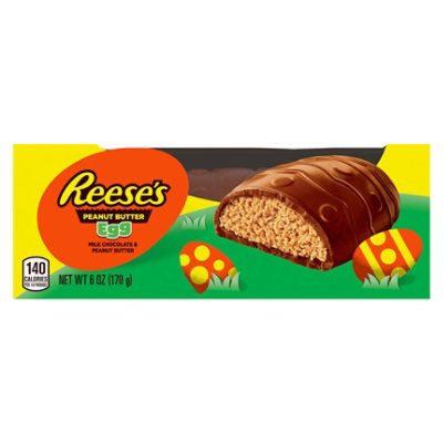 Reeses Milk Chocolate Peanut Butter Egg Easter Candy Gift Box - 6 Oz - Image 3