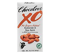 Chocolove Xo Drk Choc Bar Almond Seasalt - 3.2 OZ