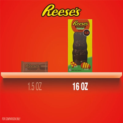 Reeses Bunny Milk Chocolate Peanut Butter Easter Candy Gift Box - 1 Lb. - Image 5