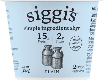 Low Fat Plain Skyr