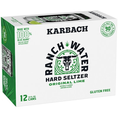 Karbach Ranch Water Original Hard Seltzer Cans - 12-12 Fl. Oz. - Image 1