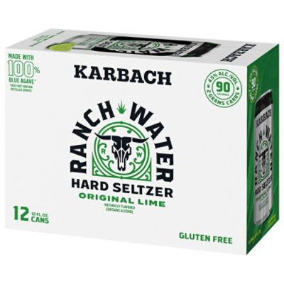 Karbach Ranch Water Original Hard Seltzer Cans - 12-12 Fl. Oz. - Image 2