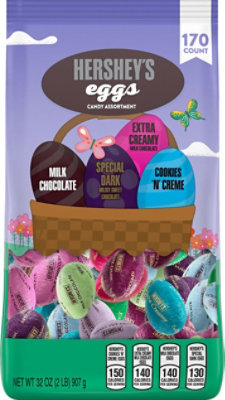 Hshy Astd Candy Eggs Gusset - 32 OZ - Image 2