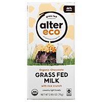 Alter Eco Choc Grassfed Milk Rice Crunch - 2.65 OZ - Image 3